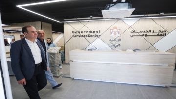 4,323,798 معاملة منجزة من خلال 9 مراكز خدمات حكومية شاملة 4,323,798 معاملة منجزة من خلال 9 مراكز خدمات حكومية شاملة