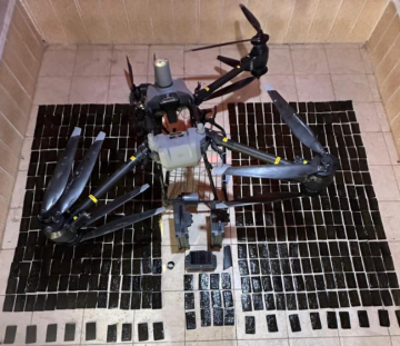 المنطقة العسكرية الجنوبية تحبط تهريب مواد مخدرة بواسطة طائرة مسيرة