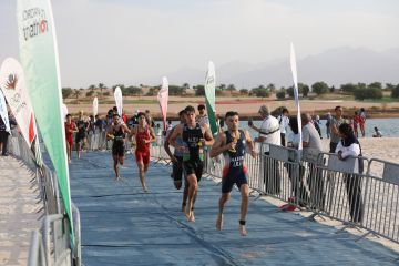 انطلاق بطولة أيلة الآسيوية للترايثلون 2025 في العقبة انطلاق بطولة أيلة الآسيوية للترايثلون 2025 في العقبة
