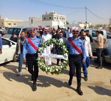 بالصور...تشييع جثمان الملازم عبدالله الخضير بحضور رفاق السلاح