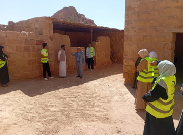 نشاط تتبعي لمسار الثورة العربية الكبرى في القويرة نشاط تتبعي لمسار الثورة العربية الكبرى في القويرة