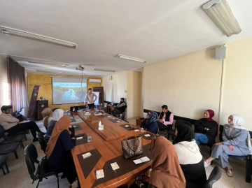 جلسة تدريبية حفظ المياه وأثر التغير المناخي على الأمن المائي في الطفيلة.. جلسة تدريبية حفظ المياه وأثر التغير المناخي على الأمن المائي في الطفيلة..