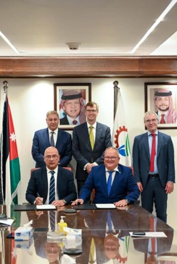 البوتاس العربية توقع اتفاقية الخدمات الهندسية لمصنع البلورة الباردة الثالث مع شركة سي إي سي الألمانية ضمن مشروع التوسعة الجنوبية