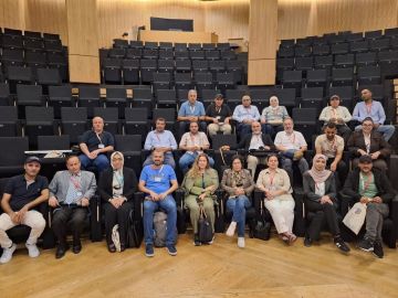 تهنئة للدكتور أحمد العمايرة عميد معهد فن الفسيفساء والترميم مادبا تهنئة للدكتور أحمد العمايرة عميد معهد فن الفسيفساء والترميم مادبا