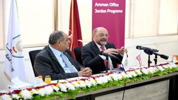 شولتز يزور اتحاد عمال الأردن ويؤكد أهمية تطوير العمل النقابي ومواكبة تحديات سوق العمل