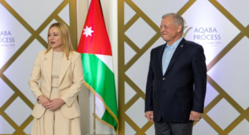 الملك ورئيسة وزراء إيطاليا يترأسان جولة جديدة من مبادرة اجتماعات العقبة في روما