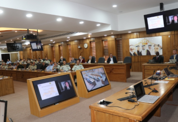 افتتاح دورة الاستراتيجية والقيادة العليا في كلية الدفاع الوطني افتتاح دورة الاستراتيجية والقيادة العليا في كلية الدفاع الوطني