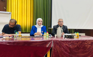 الخصاونة يلتقي المشرفين التربويين في قسم تكنولوجيا التعليم والمعلومات الخصاونة يلتقي المشرفين التربويين في قسم تكنولوجيا التعليم والمعلومات