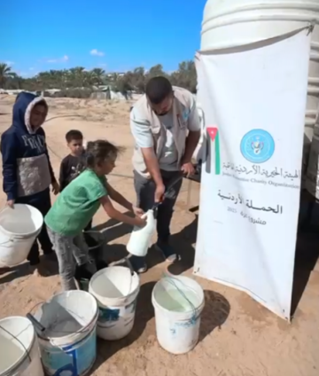 إعادة تأهيل 3 آبار بدعم الحملة الأردنية والهيئة الخيرية لخدمة النازحين