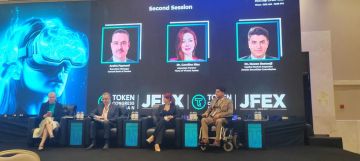 د.البستنجي نموذج شبابي ملهم في مؤتمر JFEX Jordan 2025 د.البستنجي نموذج شبابي ملهم في مؤتمر JFEX Jordan 2025