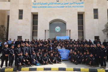 فريق البحث والإنقاذ الأردني يحافظ على تصنيفه الدولي الثقيل فريق البحث والإنقاذ الأردني يحافظ على تصنيفه الدولي الثقيل