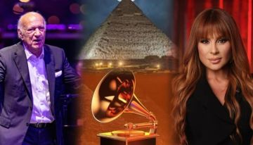 عند سفح الأهرامات.. عمر خيرت وكارول سماحة يحييان أول نسخة عربية من جوائز غرامي عند سفح الأهرامات.. عمر خيرت وكارول سماحة يحييان أول نسخة عربية من جوائز غرامي
