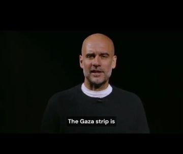 غوارديولا يدعو لإغلاق شوارع برشلونة تضامنا مع غزة