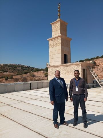 مدير أوقاف عجلون يتفقد المشاريع الوقفية في عبين عبلين مدير أوقاف عجلون يتفقد المشاريع الوقفية في عبين عبلين