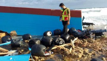 مصرع 18 مهاجرا قبالة السواحل الليبية مصرع 18 مهاجرا قبالة السواحل الليبية