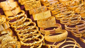 ارتفاع جديد بأسعار الذهب في الأردن وعيار 21 يلامس 84.5 دينارا ارتفاع جديد بأسعار الذهب في الأردن وعيار 21 يلامس 84.5 دينارا