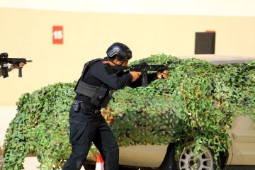 فريق الحرس الملكي الخاص يفوز بالمركز الأول بفئة أفضل رام في مسابقة المحارب الدولية