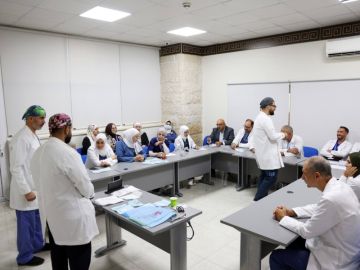 مستشفى الجامعة الأردنية تشارك في الأسبوع العالمي للتعقيم بحملة توعوية شاملة