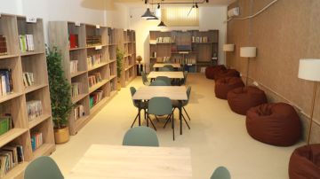 افتتاح مكتبة مركز إصلاح وتأهيل النساء افتتاح مكتبة مركز إصلاح وتأهيل النساء