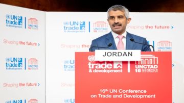 مندوب الأردن في جنيف يدعو خلال مؤتمر الأونكتاد إلى تنمية عادلة وشاملة ومستدامة مندوب الأردن في جنيف يدعو خلال مؤتمر الأونكتاد إلى تنمية عادلة وشاملة ومستدامة
