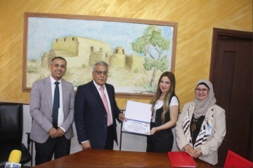 تربية قصبة اربد تكرم موقع زاد الأردن الأخباري