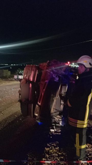 وفاة وأربع إصابات بحادث سير مروع في البادية الشمالية