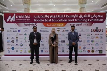 جامعة الزرقاء تختتم مشاركتها في معرض الشرق الأوسط للتعليم والتدريب في جدة