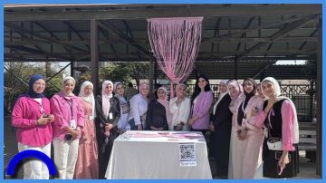 فعالية توعوية بأكتوبر الوردي في الكلية الجامعية العربية للتكنولوجيا فعالية توعوية بأكتوبر الوردي في الكلية الجامعية العربية للتكنولوجيا