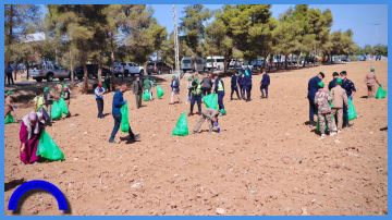 اطلاق المرحلة الخامسة من الحملة الوطنية للنظافة العامة