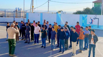 انطلاق فعاليات مشروع التدريب العسكري والتربية الوطنية في لواءي الطيبة والوسطية انطلاق فعاليات مشروع التدريب العسكري والتربية الوطنية في لواءي الطيبة والوسطية
