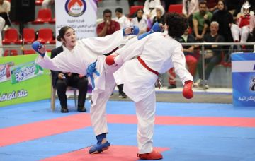 300 لاعب ولاعبة يشاركون بتصفية المنتخبات الوطنية للكراتيه