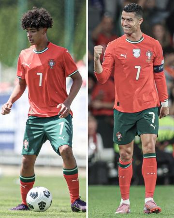 نجل رونالدو يثبت نفسه مع البرتغال .. فهل يلعبان سويا يوما ما؟ نجل رونالدو يثبت نفسه مع البرتغال .. فهل يلعبان سويا يوما ما؟