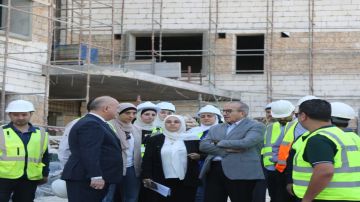 أبو السمن يتفقد مشاريع محكمة استئناف عمان أبو السمن يتفقد مشاريع محكمة استئناف عمان