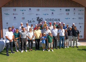 إنجازات مميزة للجولف الأردنية في بطولات دولية إنجازات مميزة للجولف الأردنية في بطولات دولية