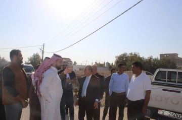 وزير الإدارة المحلية يتفقد جاهزية بلديات في المفرق لفصل الشتاء وزير الإدارة المحلية يتفقد جاهزية بلديات في المفرق لفصل الشتاء