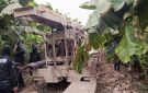 المياه: ضبط حفارة مخالفة في غور الكفرين مخبأة داخل إحدى المزارع وحجزها - jo