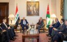 الملك والرئيس العراقي يبحثان الجهود المبذولة لاستعادة الاستقرار في المنطقة