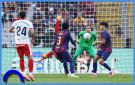 برشلونة ينتزع الفوز 2-1 على جيرونا - jo