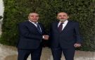 وزير الخارجية يجري مباحثات مع نائب الرئيس الفلسطيني بمشاركة مديري المخابرات الأردنية والفلسطينية - jo