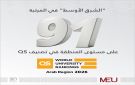  الشرق الأوسط في المرتبة 91 على مستوى المنطقة في تصنيف QS - jo