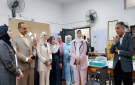 السواريس تتابع فعاليات اليوم الطبي لفحص النظر في مدرسة المعمورة الأساسية للبنات. - jo