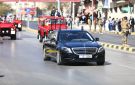بعدسة رم .. الموكب الأحمر يصل مجلس النواب تمهيدا لخطاب العرش - jo