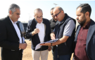 وزير الأشغال يتفقد مشروع ساحات الشحن في مركز جابر الحدودي - jo