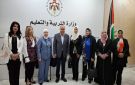 وزير التربية يلتقي رئيس وأعضاء وفد جمعية عون الثقافية الوطنية - jo