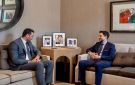 الإعلامي عمار الهندي يلتقي سمو ولي العهد: ساعة لا تنسى مع سيدي حسين - jo