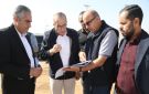 وزير الأشغال يتفقد مشروع ساحات الشحن في مركز جابر الحدودي - jo