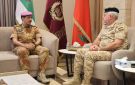 رئيس هيئة الأركان المشتركة يستقبل وفدا عسكريا عمانيا - jo