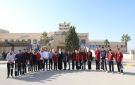 جامعة الزرقاء تستقبل وفدا طلابيا من مدرسة البطريركية اللاتينية - jo