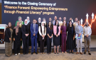 تخريج وتمكين 100 ريادي من برنامج Finance Forward - jo