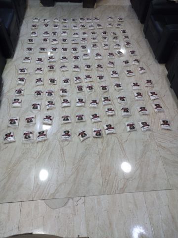 الجيش يحبط محاولة تهريب موا مخدرة بواسطة بالونات